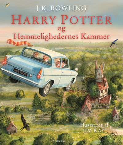 Harry Potter 2 - Harry Potter og Hemmelighedernes Kammer - illustreret
