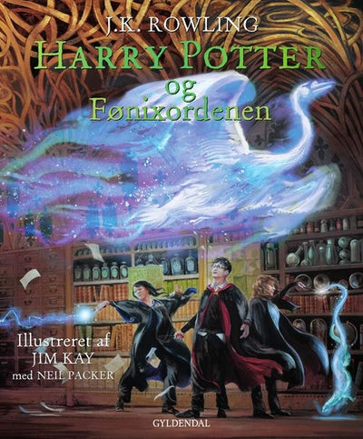 Harry Potter 5 - Harry Potter og Fønixordenen - illustreret