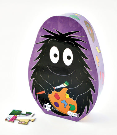 Puslespil: Barbapjuske Maler