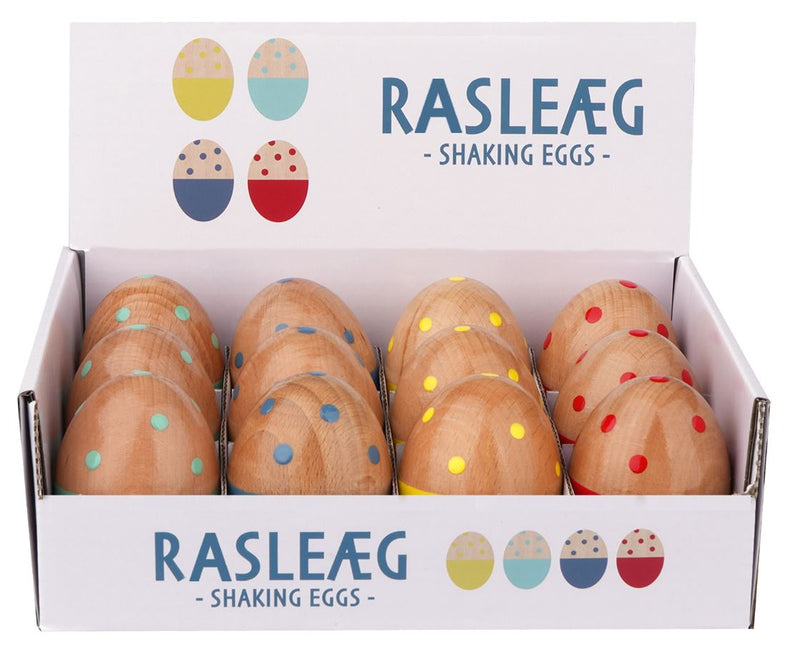 Ægdisplay med 12 rasleæg - Musik - X