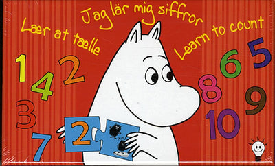 Mumi Puslespil: Lær at Tælle - X