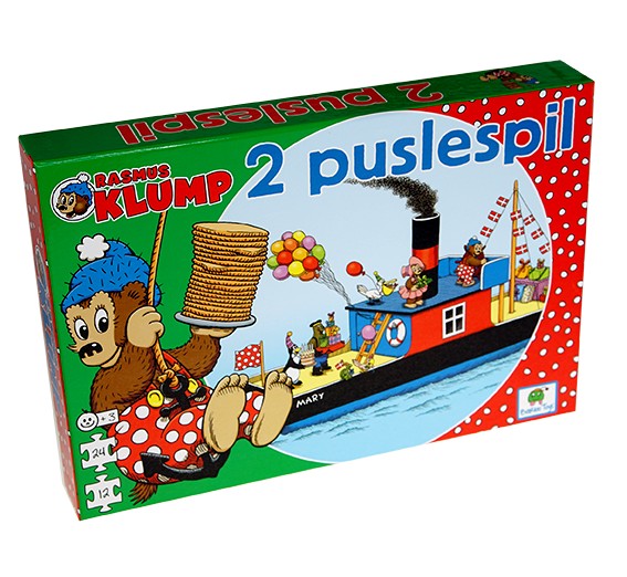 Rasmus Klump - 2 Puslespil