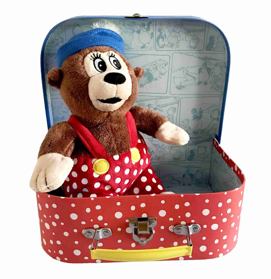 Rasmus Klump kuffert og bamse