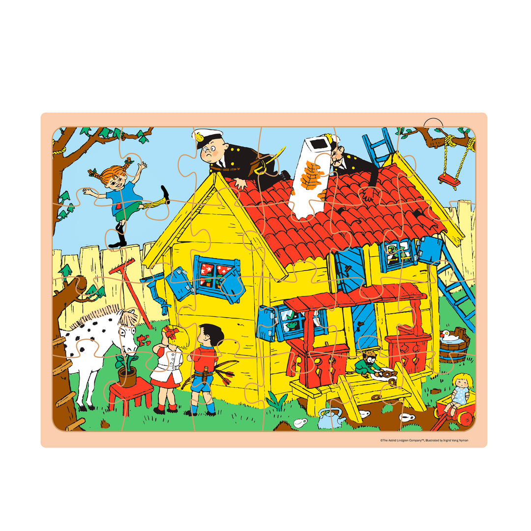 Pippi - træpuslespil