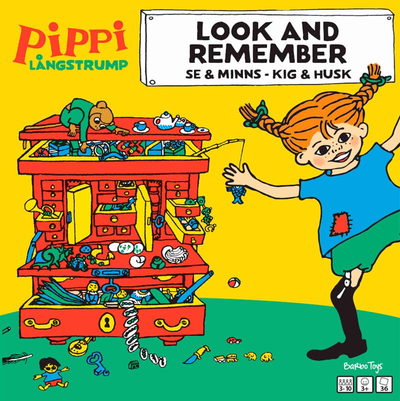 Pippi Langstrømpe - Kig og Husk - X