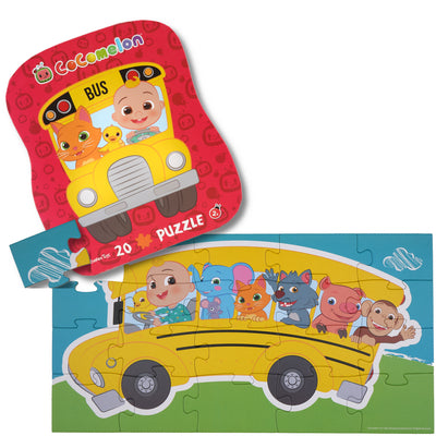 CoComelon Deco Puslespil - Bus - X