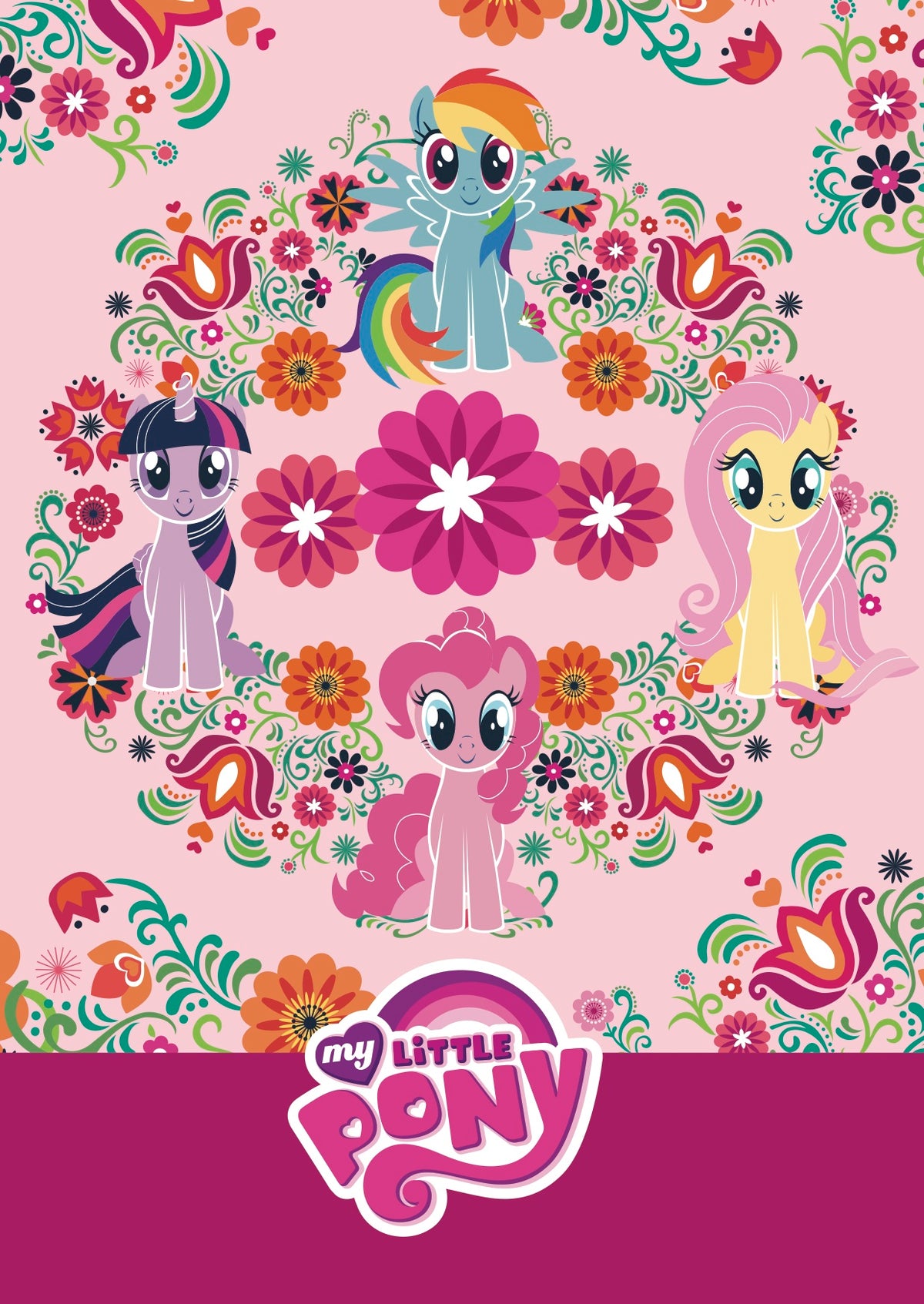 My Little Pony - Creative colouring LYSERØD