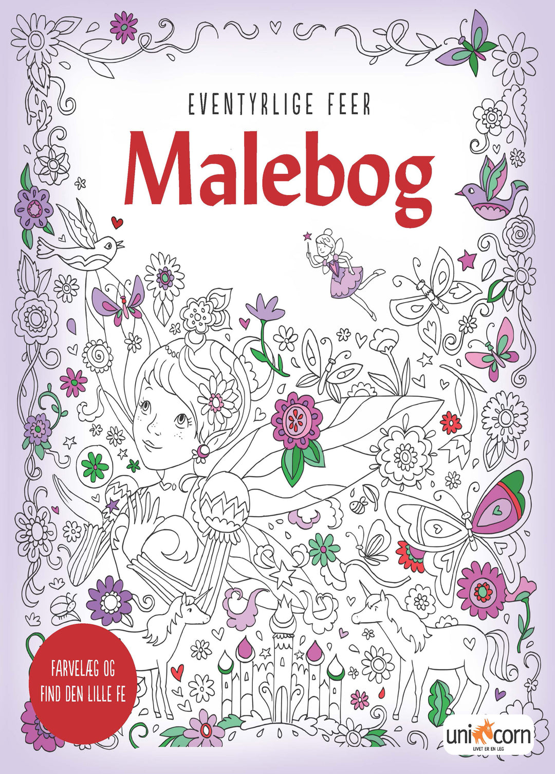 Malebog med Eventyrlige Feer