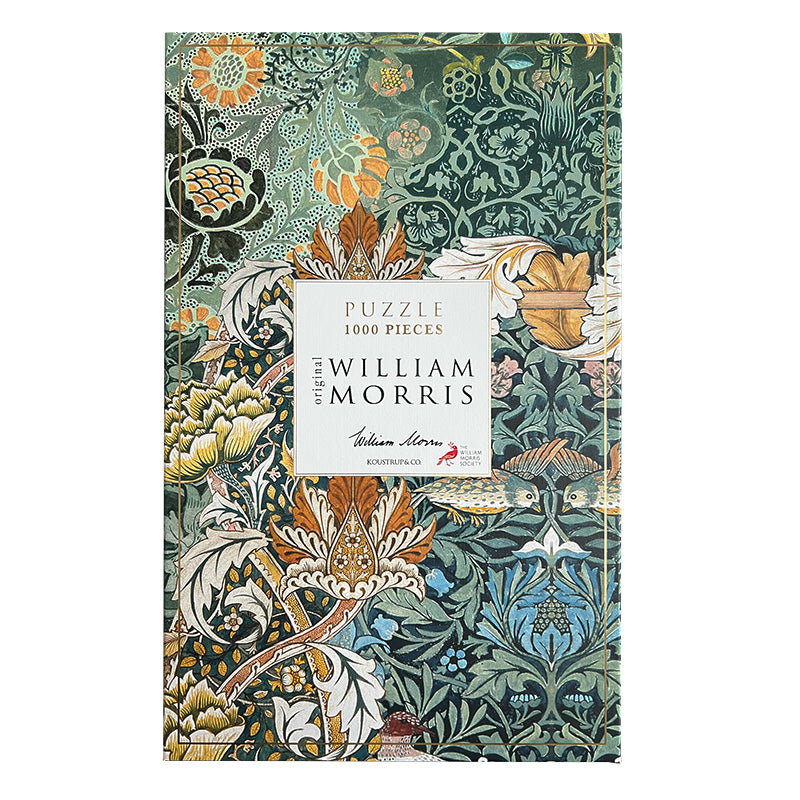 PUSLESPIL – William Morris – 1000 brikker