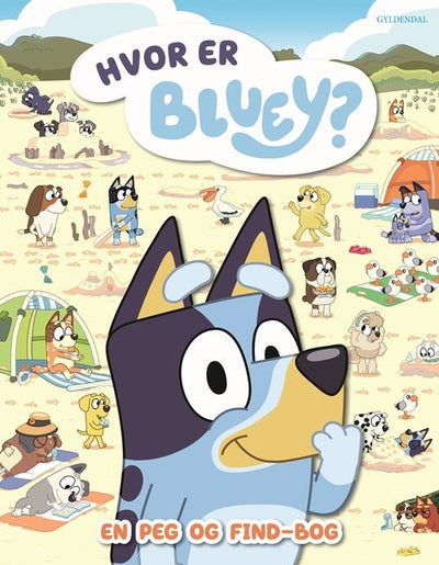 Bluey - Hvor er Bluey? En peg og find-bog