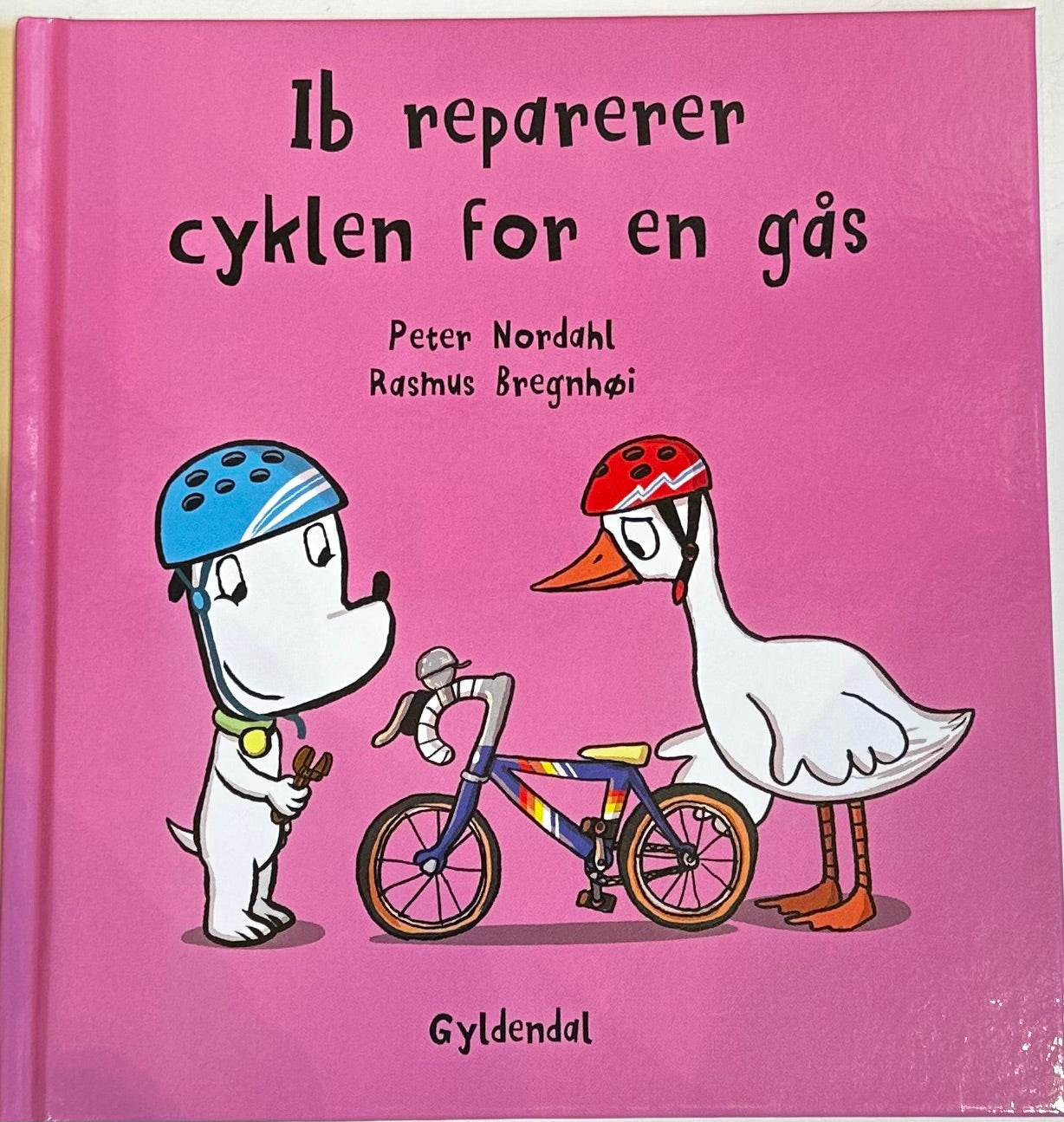 Ib reparerer cyklen for en gås