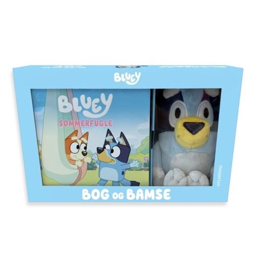 Bluey - Gaveæske med bog og bamse