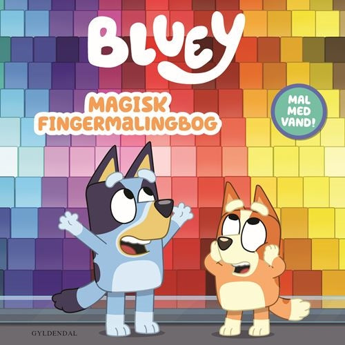Bluey - Magisk fingermalingbog. Mal med vand