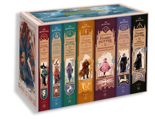Harry Potter 1-7 i bokssæt