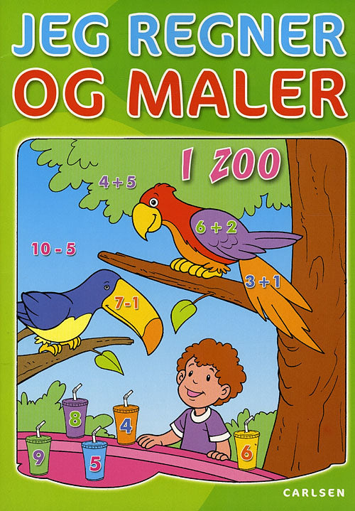 Jeg regner og maler i zoo