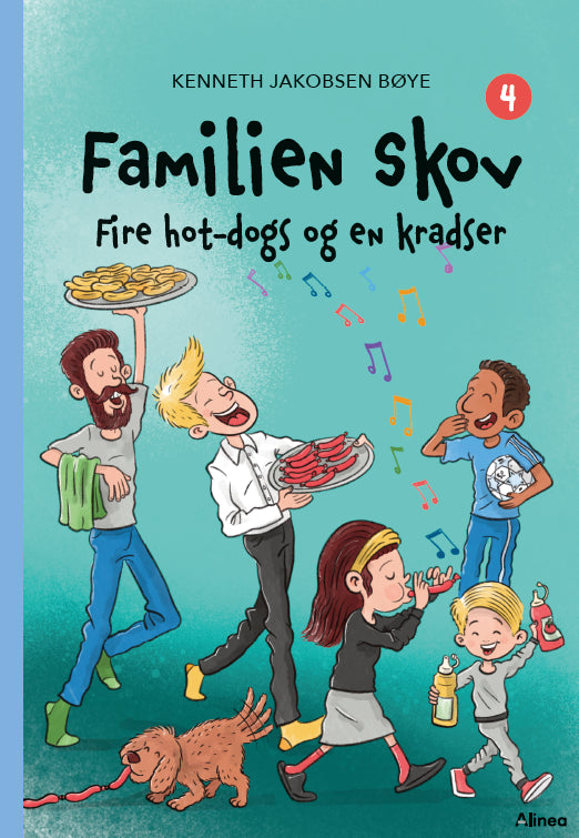 Familien Skov 4 - Fire hot-dogs og en kradser, Blå Læseklub