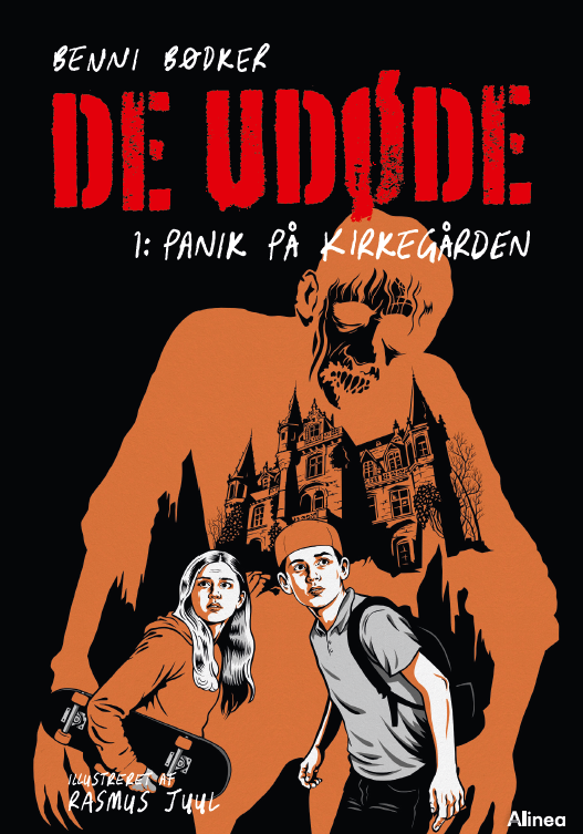 De udøde 1, Panik på kirkegården, Rød Læseklub