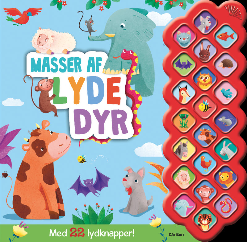 Masser af dyr - med 22 lydknapper