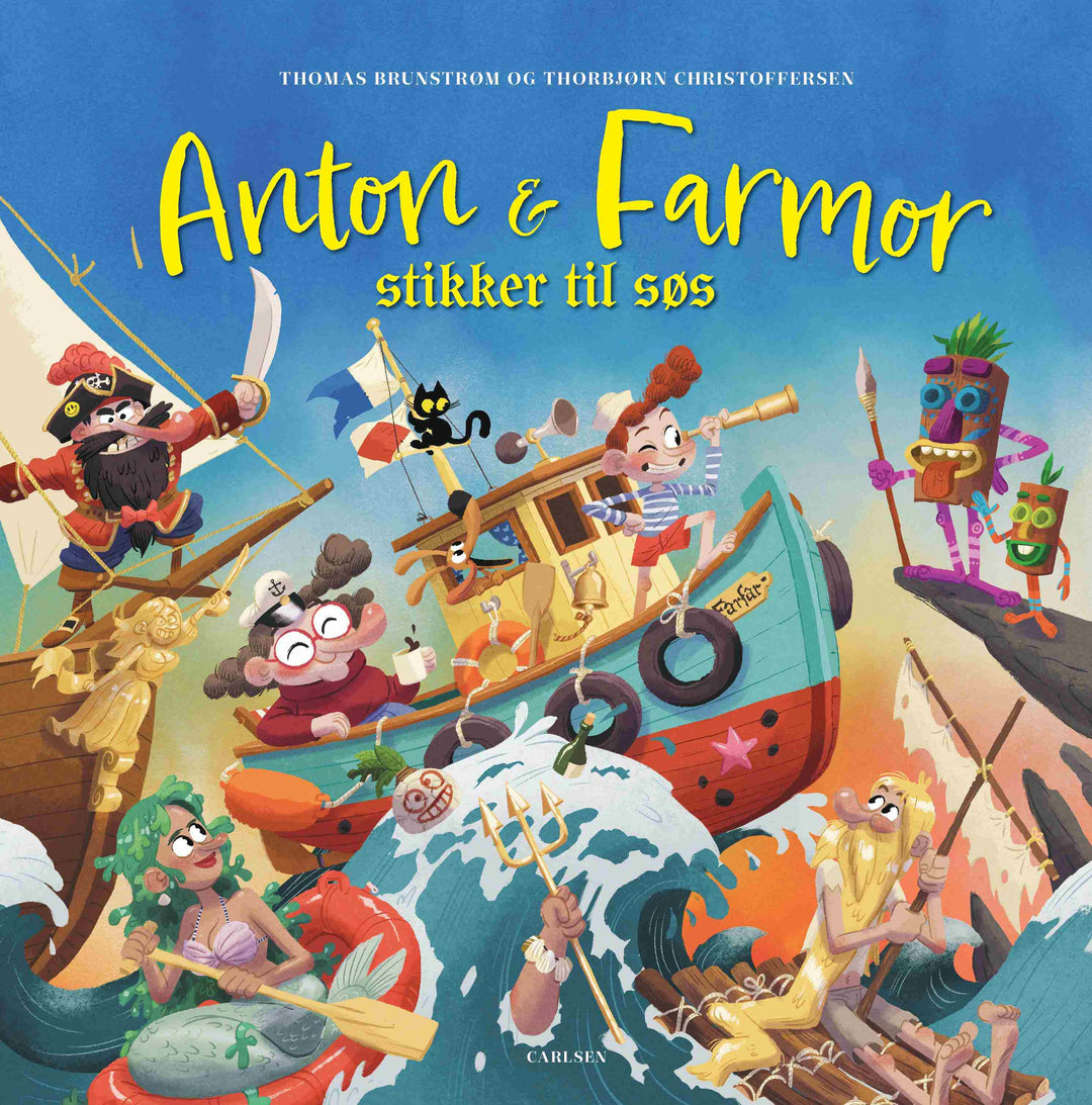 Anton og farmor stikker til søs