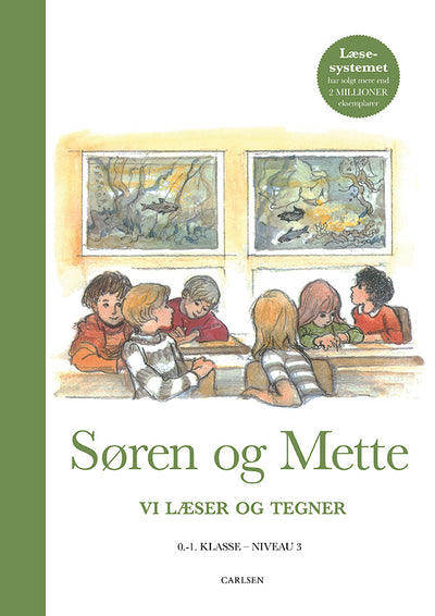 Søren og Mette: Vi læser og tegner (Opgavebog 3, 0.-1. klasse)