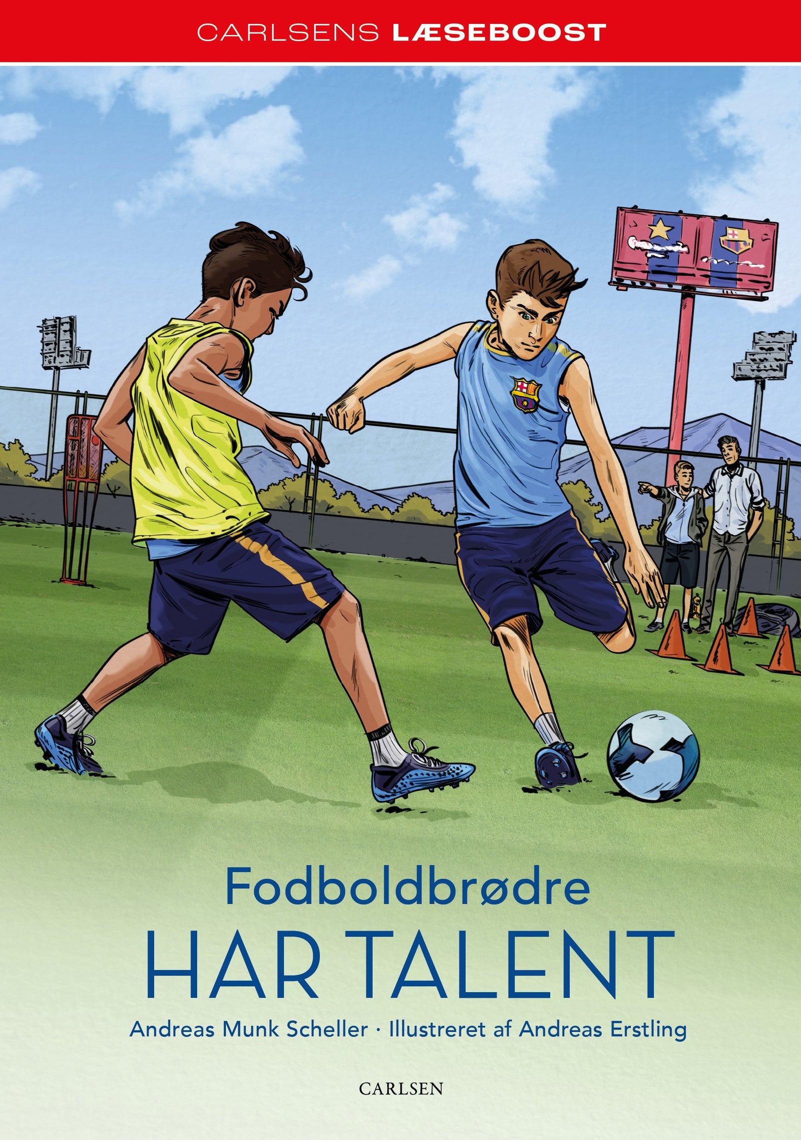 Carlsens Læseboost - Fodboldbrødre har talent