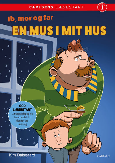 Carlsens Læsestart: Ib, mor og far - En mus i mit hus