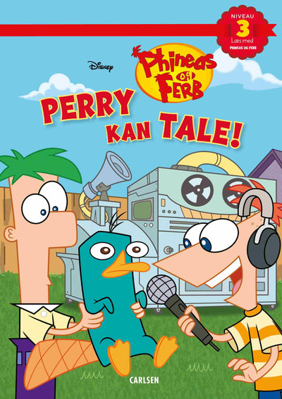 Læs med Phineas og Ferb - Perry kan tale!