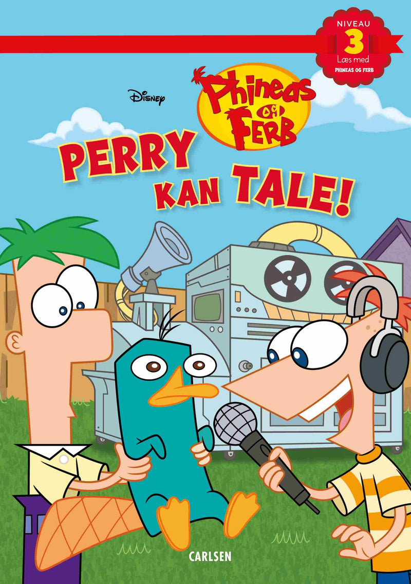 Læs med Phineas og Ferb - Perry kan tale!