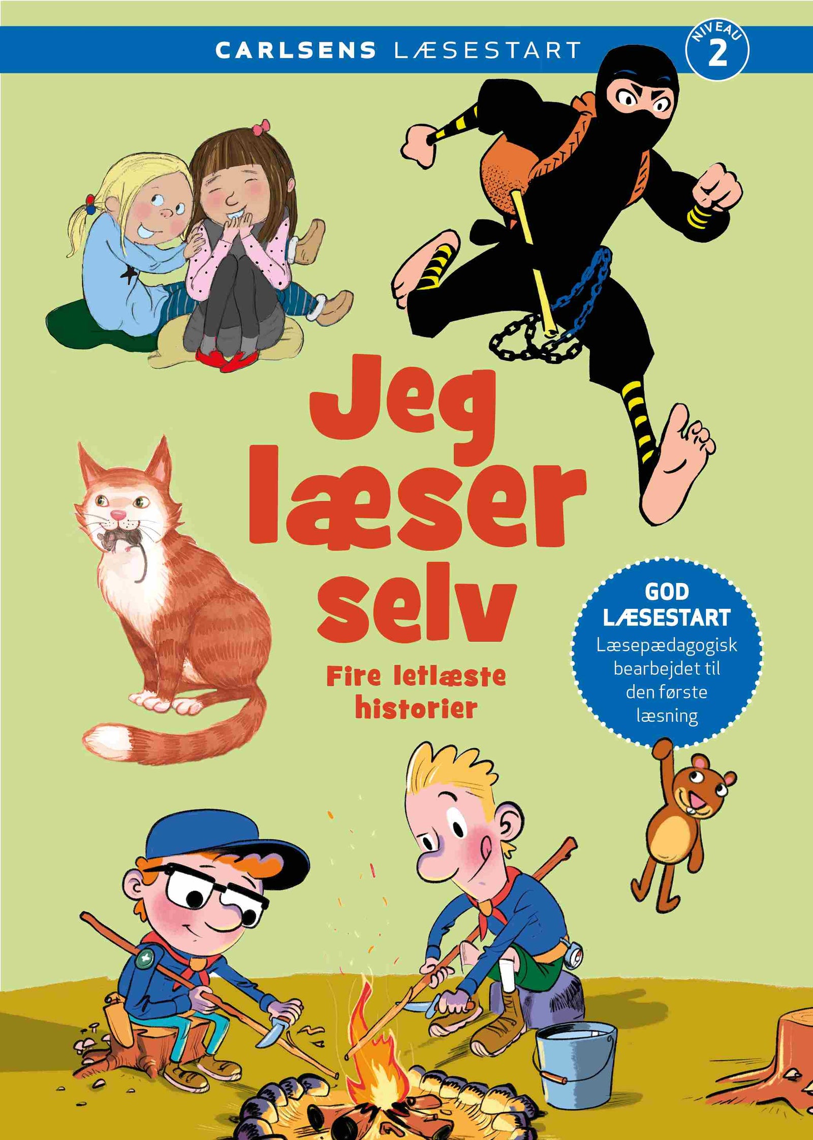 Carlsens Læsestart niv. 2: Jeg læser selv