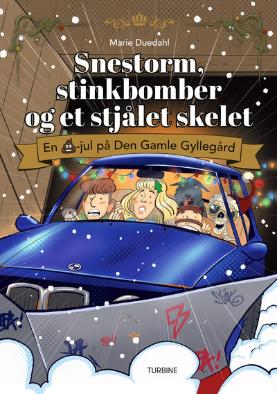 Snestorm, stinkbomber og et stjålet skelet – en lortejul på Den Gamle Gyllegård