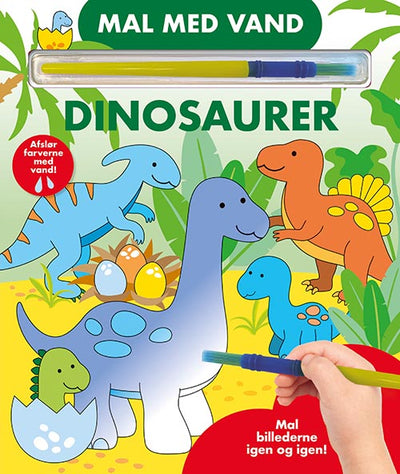 Mal med vand - Dinosaurer
