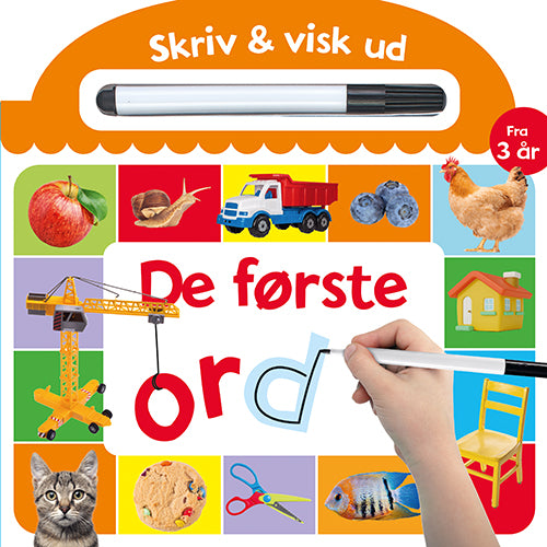 Skriv og visk ud – De første ord