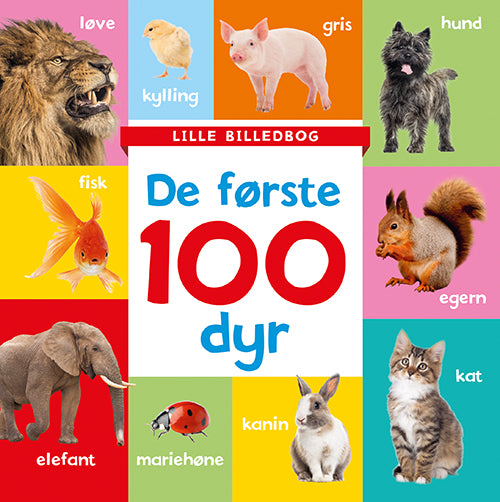 Lille billedbog - De første 100 dyr