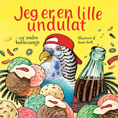 Jeg er en lille undulat - og andre børnesange (papbog med 10 klassikere)