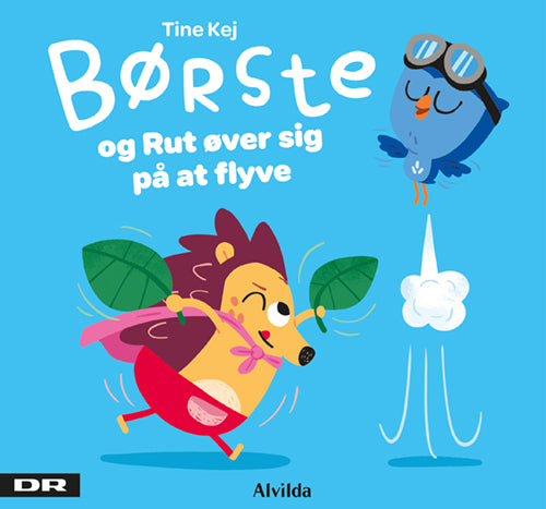 Minisjang - Børste og Rut øver sig på at flyve