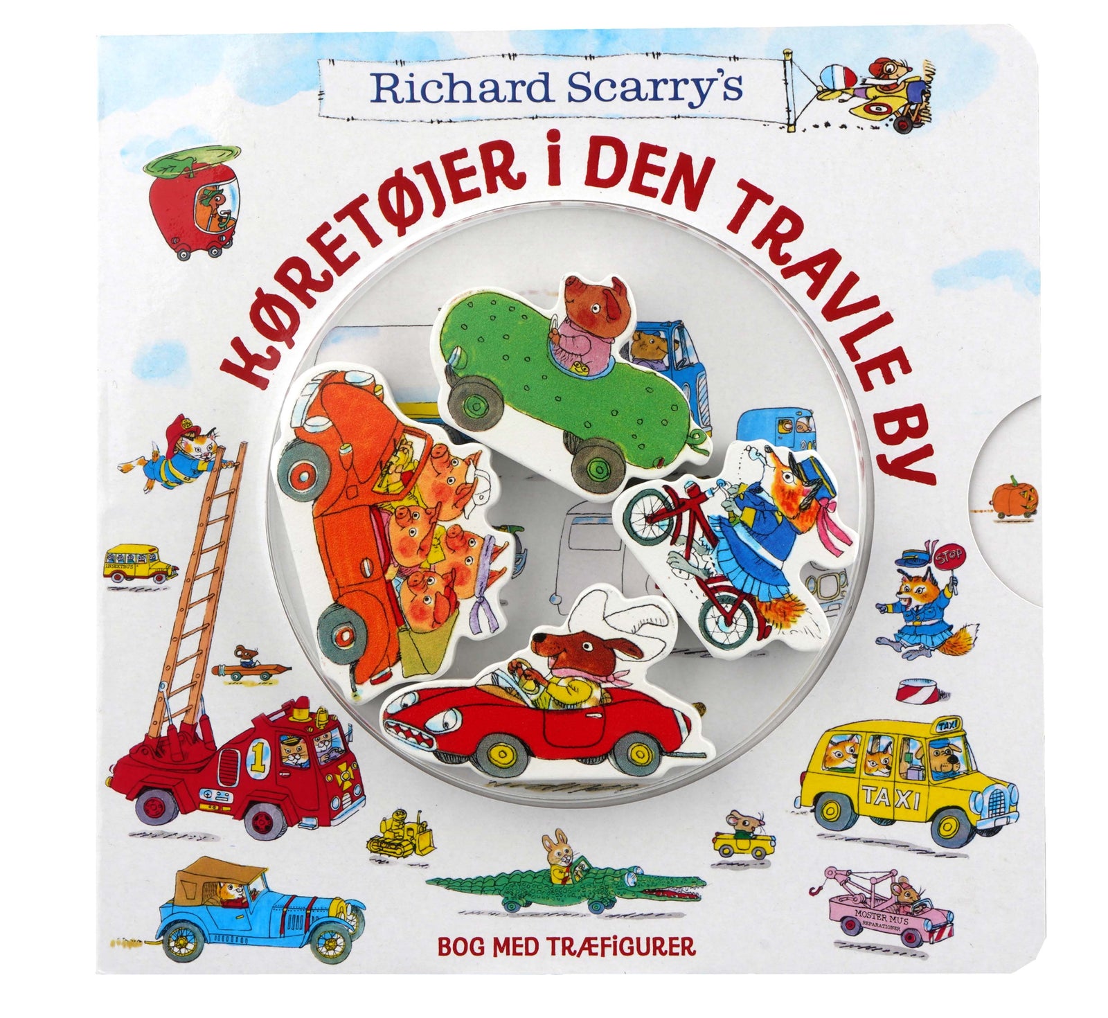 Køretøjer i den travle by