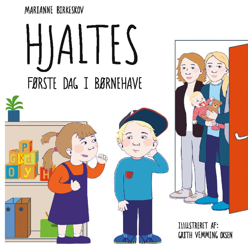 Hjaltes første dag i børnehave