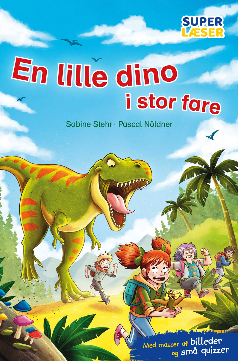 En lille dino i stor fare