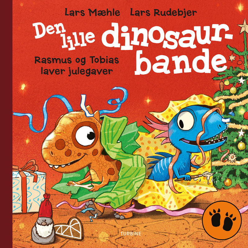 Den lille dinosaurbande – Rasmus og Tobias laver julegaver