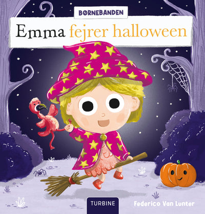 Emma fejrer halloween