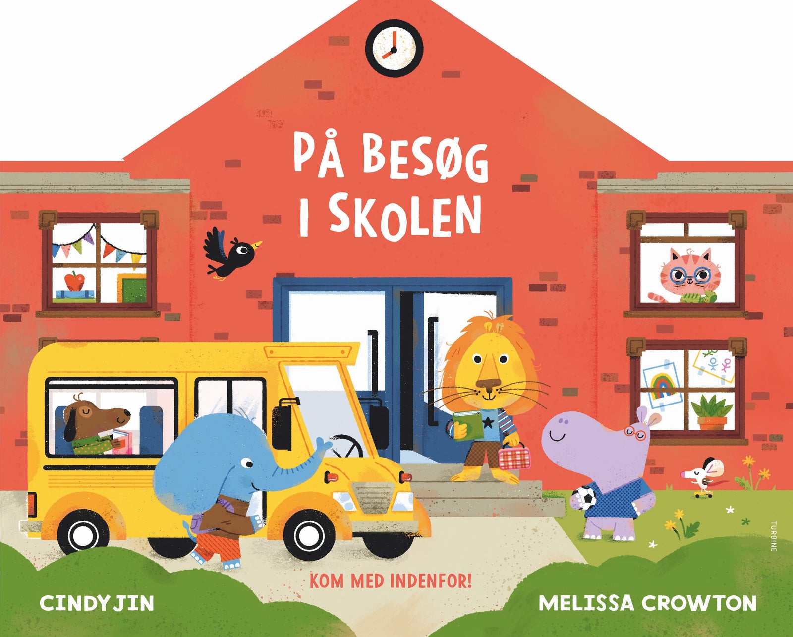 På besøg i skolen