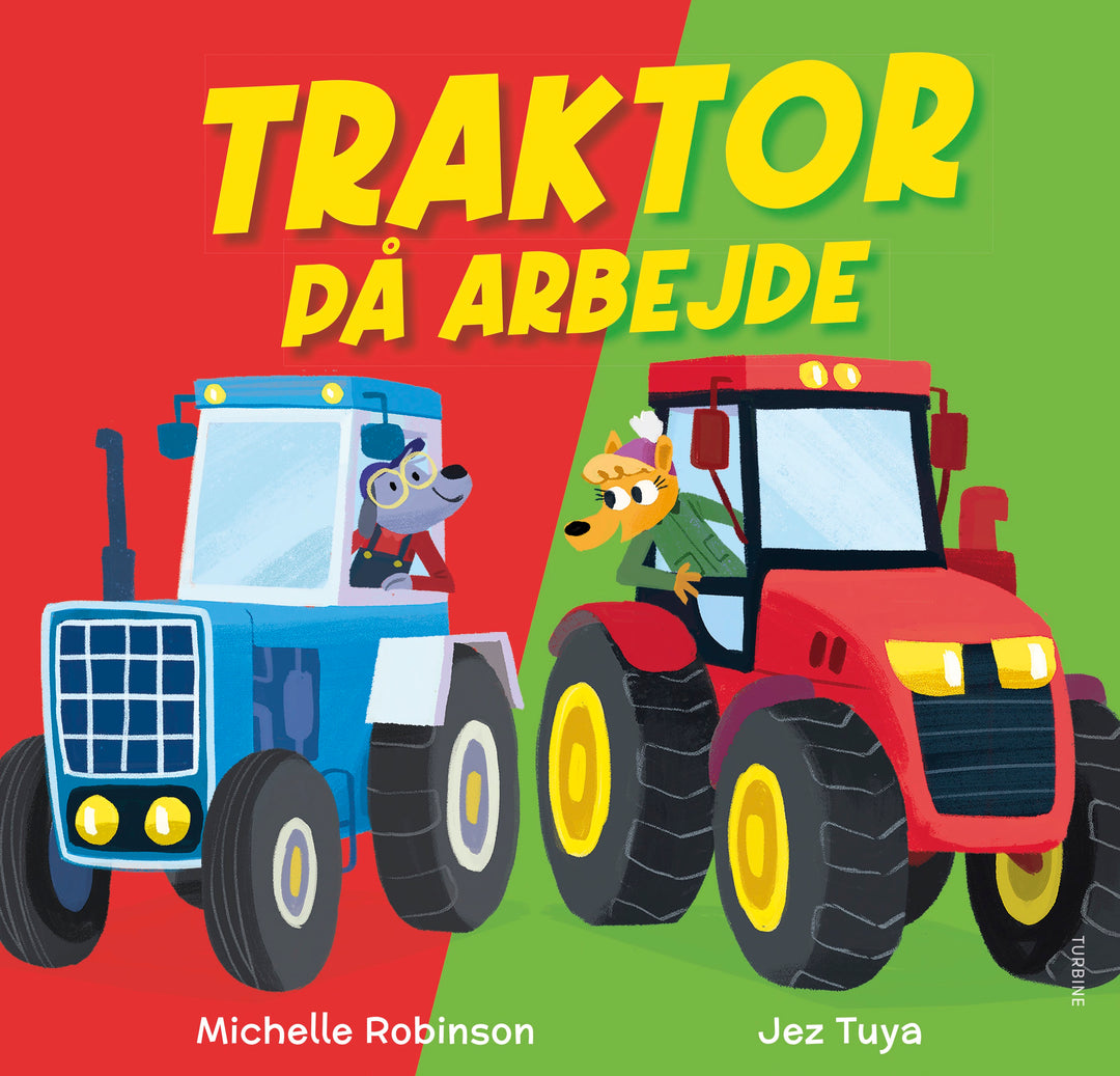 Traktor på arbejde