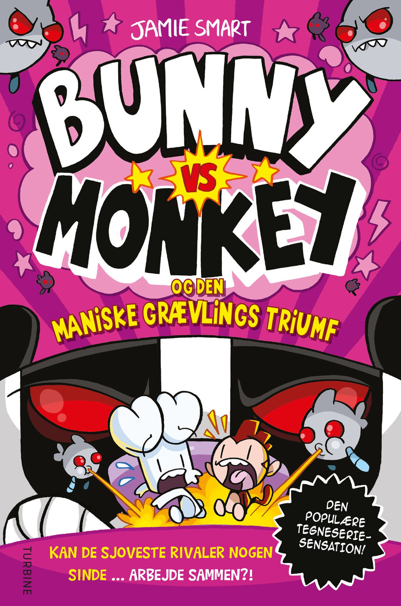 Bunny vs Monkey og den maniske grævling