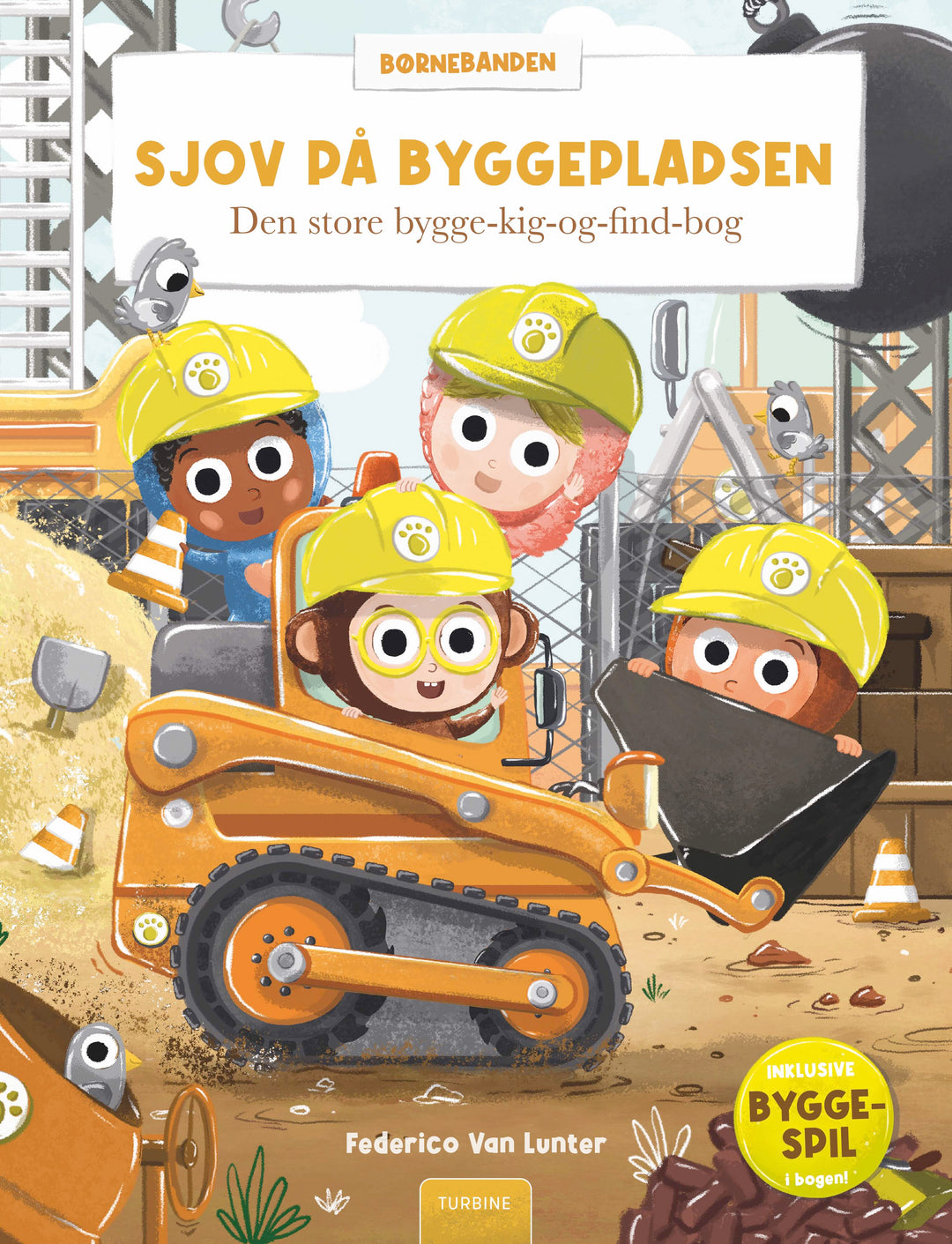 Sjov på byggepladsen