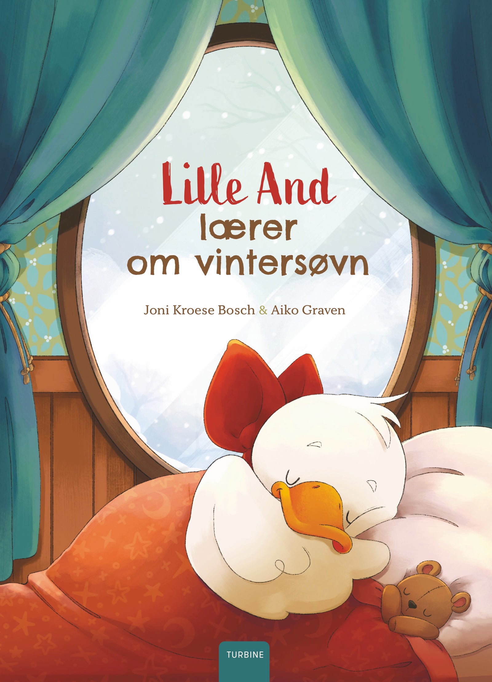 Lille And lærer om vintersøvn