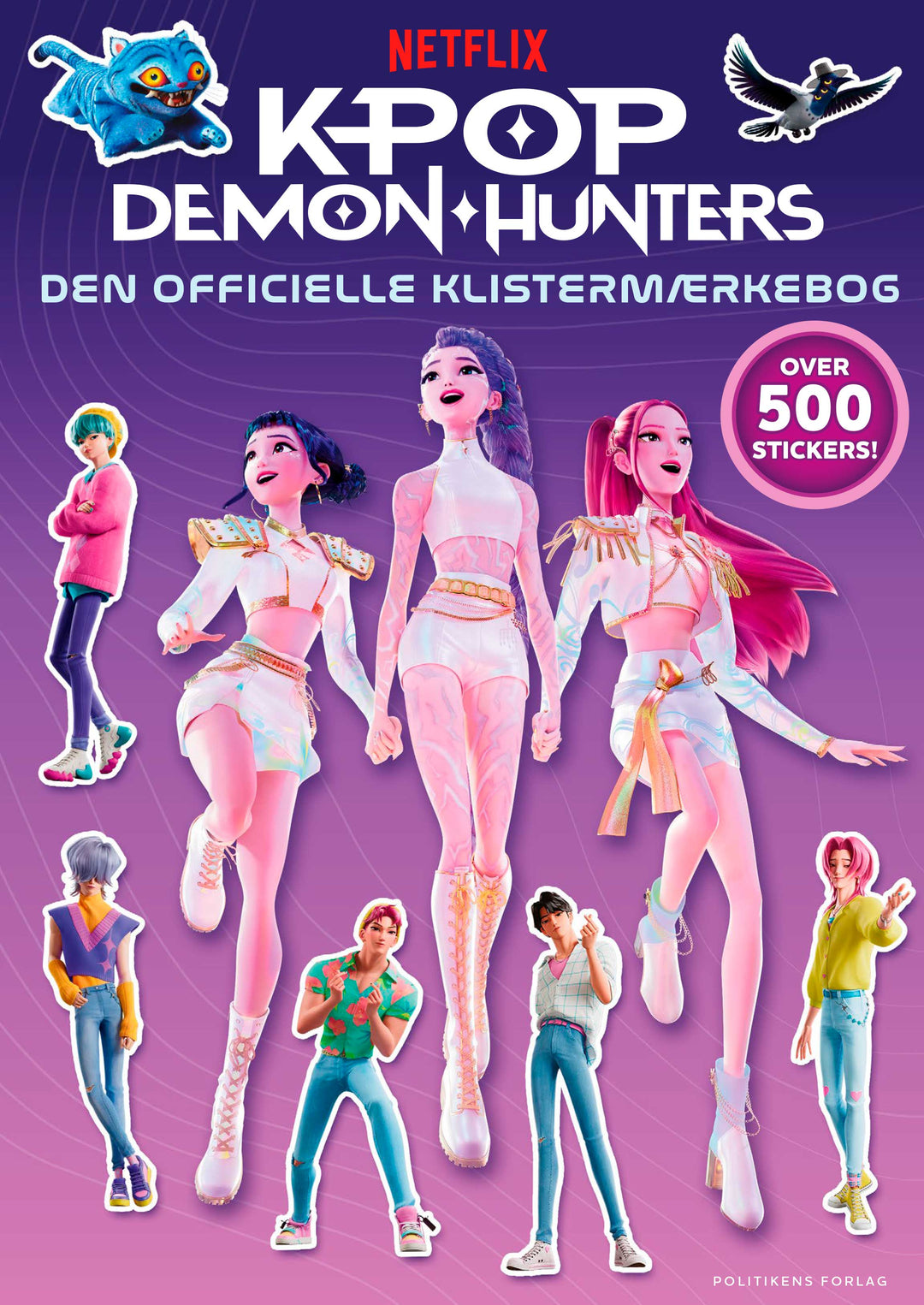 Kpop Demon Hunters: Den officielle klistermærkebog