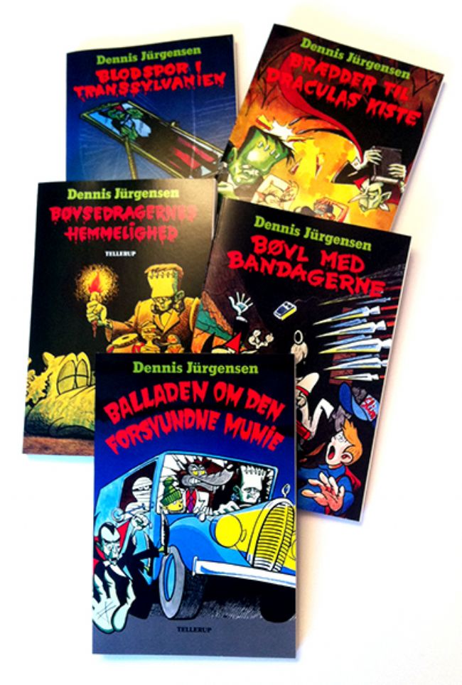 Alle fem Freddy bøger (Sampak 1-5)