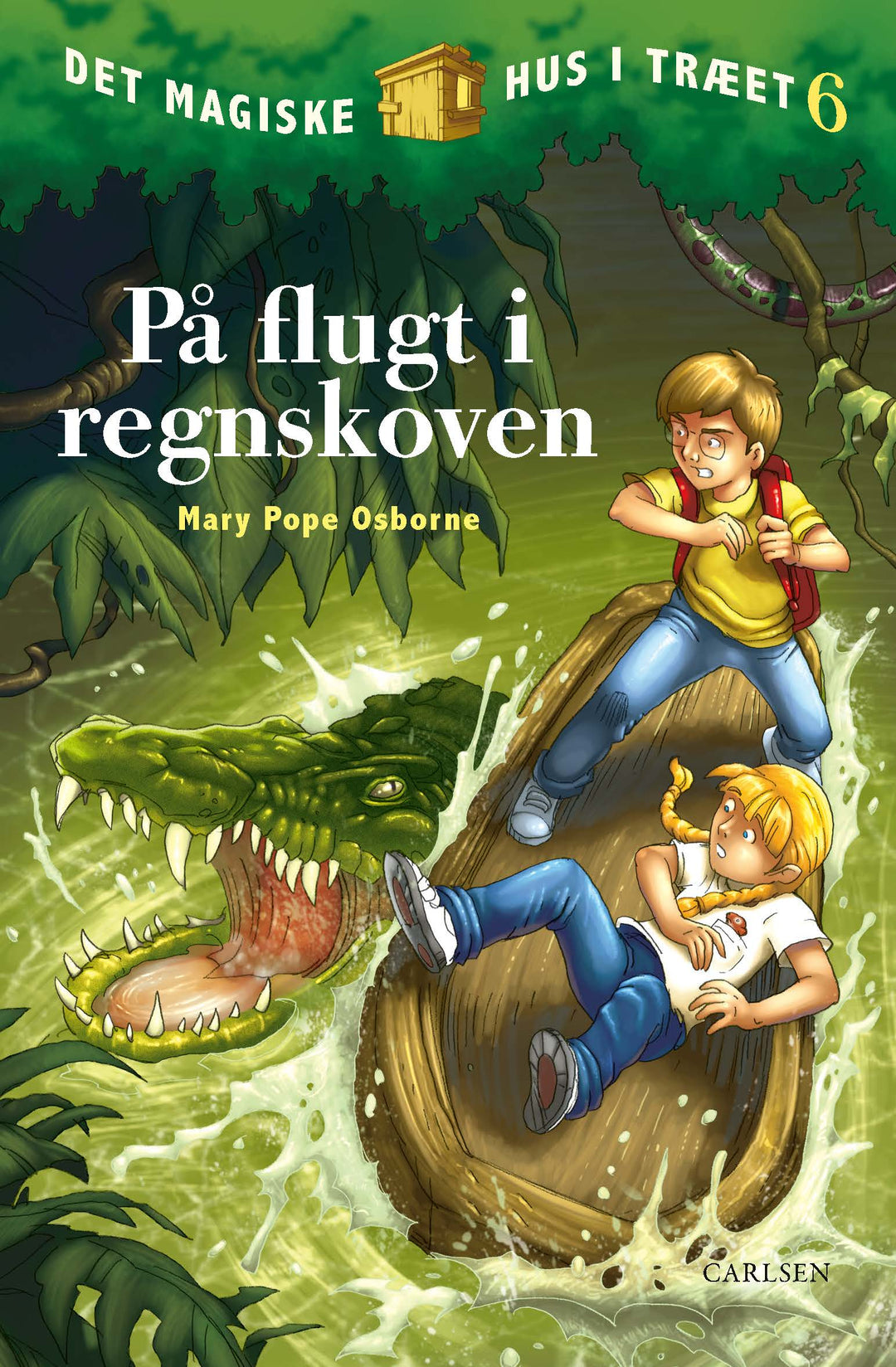 Det magiske hus i træet (6) - På flugt i regnskoven