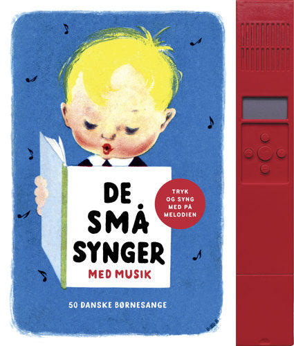 De små synger med musik