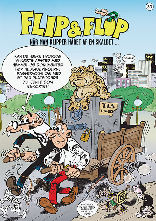 Flip &amp; Flop 33: Når man klipper håret af en skaldet ....